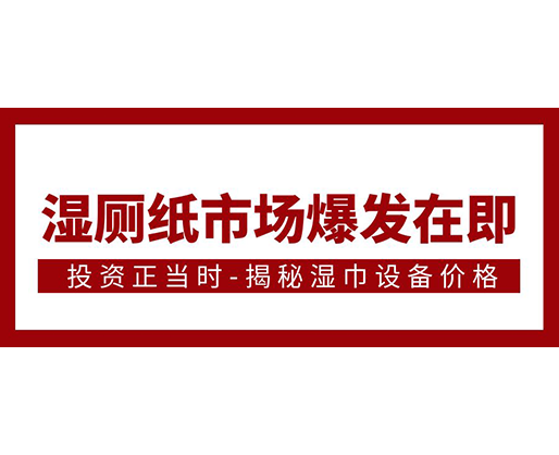濕廁紙市場爆發(fā)在即，投資正當(dāng)時-揭秘濕巾設(shè)備價格